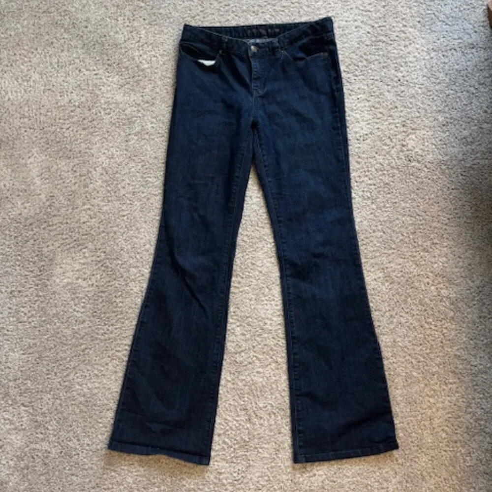 Michael Kors Low Rise Dark Wash Bootcut Jeans - size 4